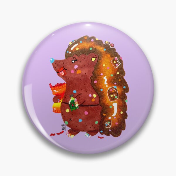 Item preview, Junk food hedgehog designed and sold by squ-art.