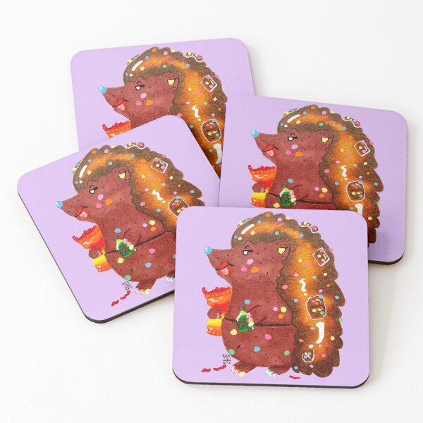 Item preview, Junk food hedgehog designed and sold by squ-art.