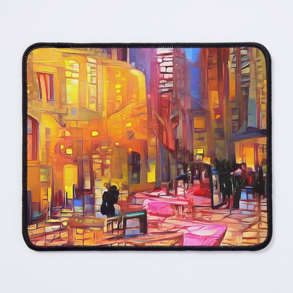 Item preview, Cafe Street designed and sold by Creaciontrompiz.