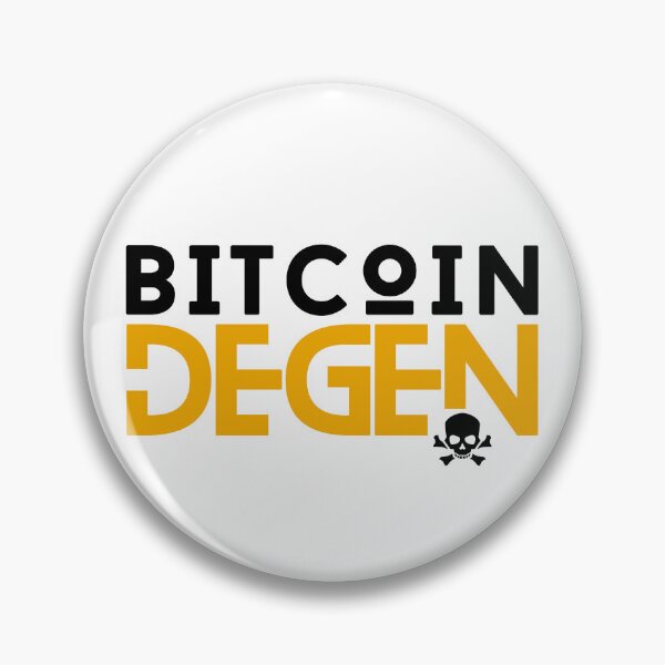 Item preview, BITCOIN DEGEN  designed and sold by CryptoBeings.