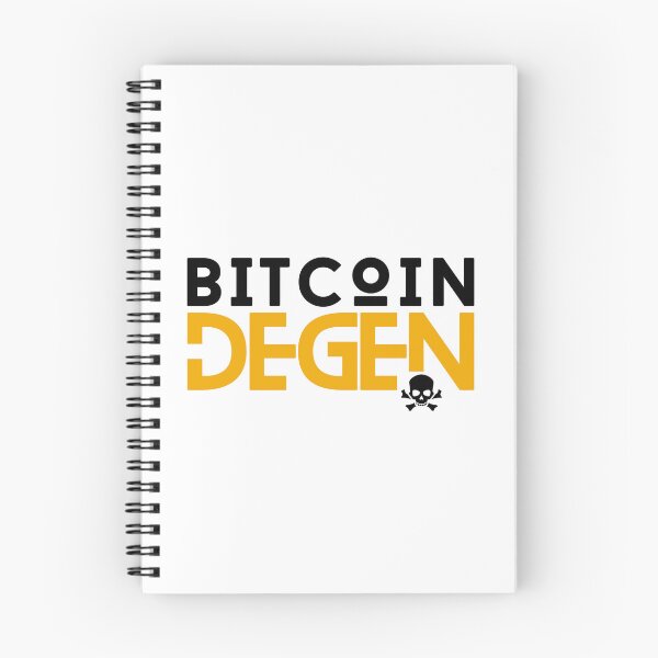 Item preview, BITCOIN DEGEN  designed and sold by CryptoBeings.