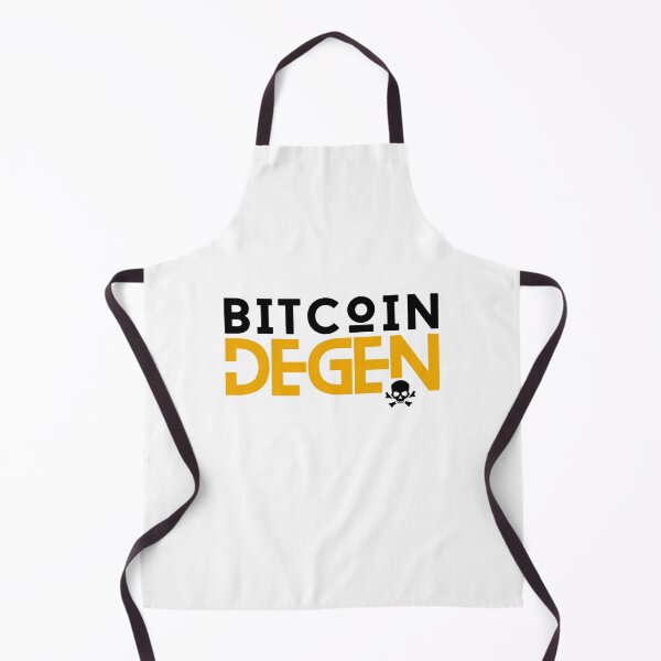 Item preview, BITCOIN DEGEN designed and sold by CryptoBeings.