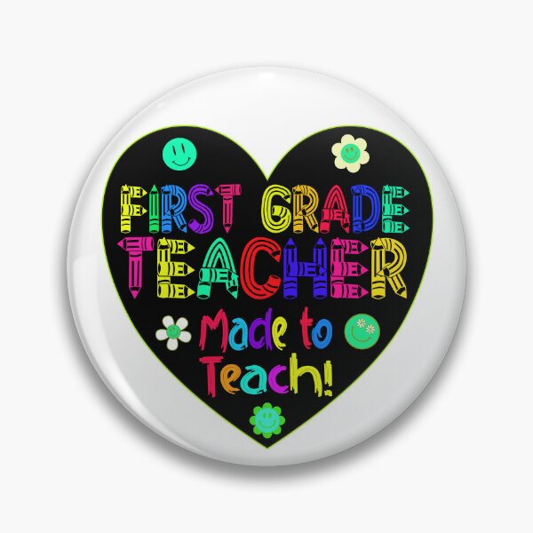 Item preview, First Grade Teacher Made to Teach Born Educator designed and sold by captainpeter.