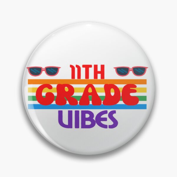 Item preview, Eleventh Grade Vibes Only, Back To School, Rainbow designed and sold by ImaginedCo.