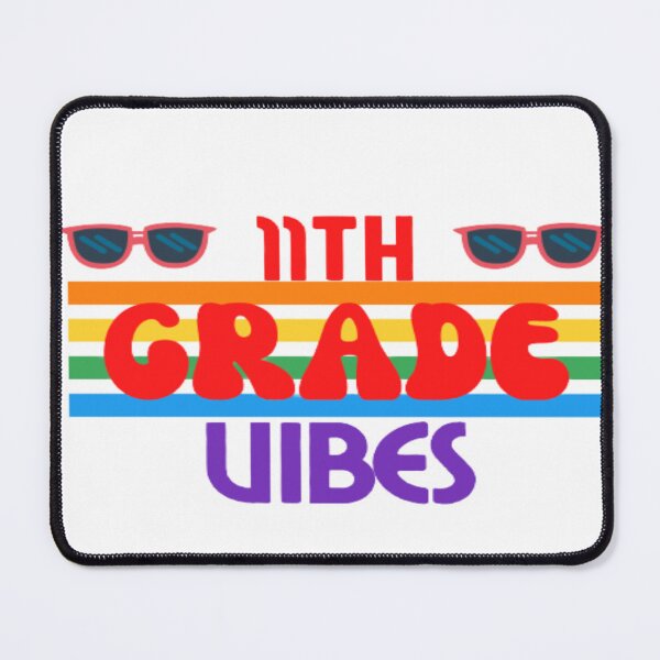 Item preview, Eleventh Grade Vibes Only, Back To School, Rainbow designed and sold by ImaginedCo.