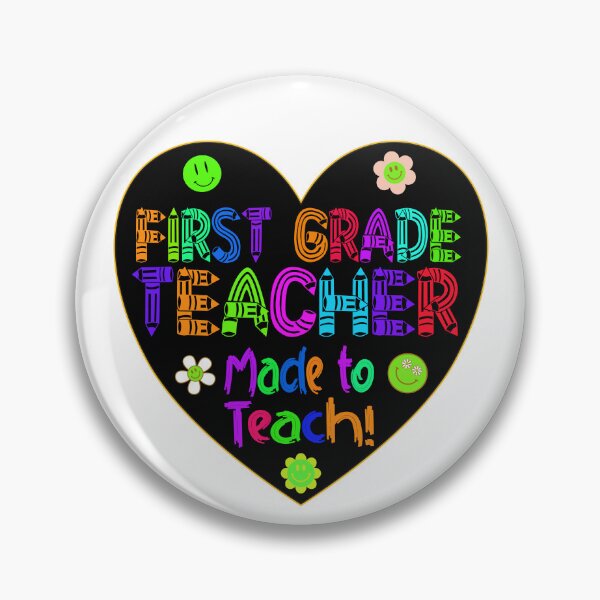 Item preview, First Grade Teacher Made to Teach Born Educator designed and sold by captainpeter.