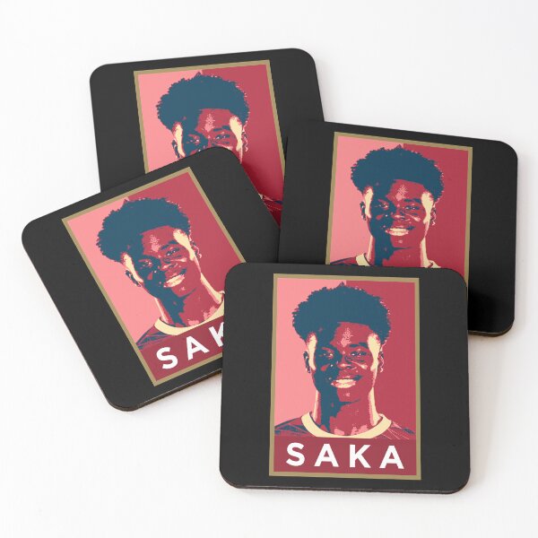 Item preview, Ilustraciones de Bukayo Saka Pegatina designed and sold by wandarosiettng.