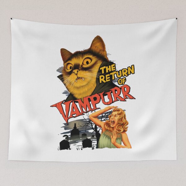 Item preview, The Return of Vampurr T-Shirt designed and sold by BeverlyBlanche.