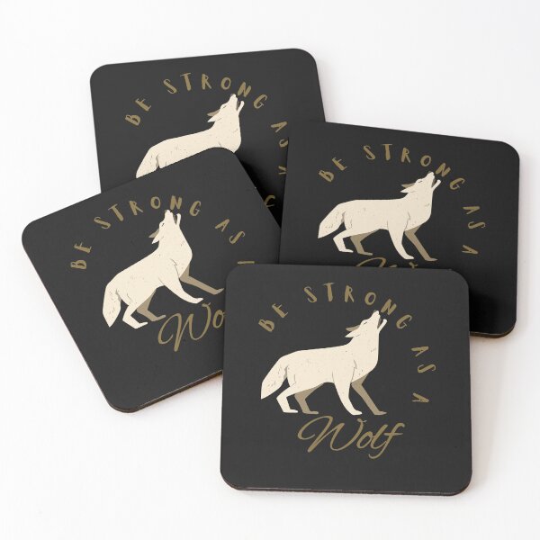Artikelvorschau, Sei stark wie ein Wolf entworfen und verkauft von Glorious-Goods.