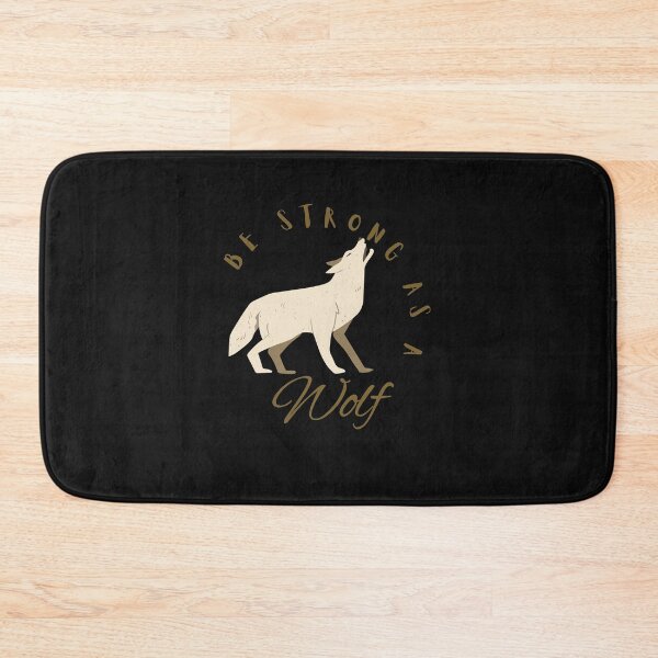 Artikelvorschau, Sei stark wie ein Wolf entworfen und verkauft von Glorious-Goods.