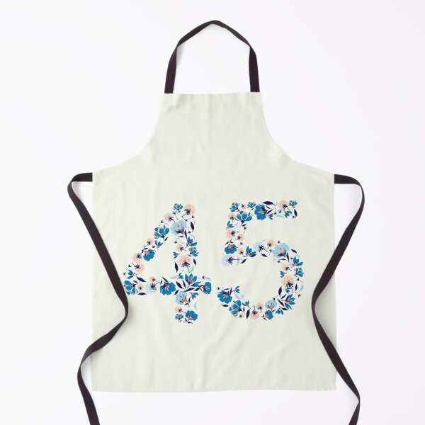 Item preview, Forty Five - 45 Floral Font designed and sold by trendingatees.