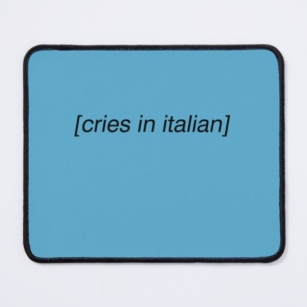 Item preview, Cries In Italian Classic T-Shirt designed and sold by TomJacksons.