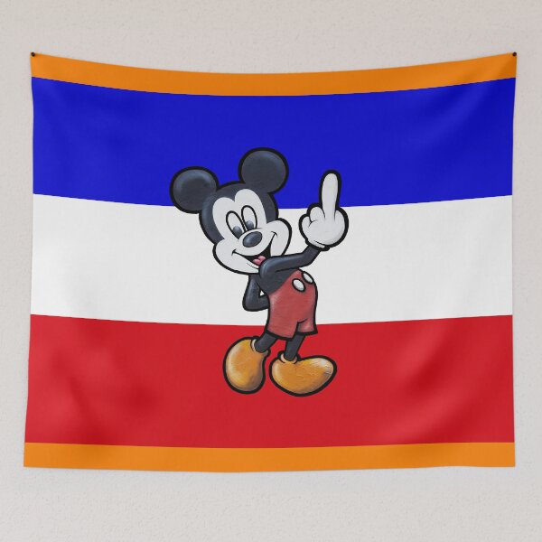 Item preview, THE GREAT RESIST UPSIDE DOWN DUTCH FLAG designed and sold by GraffitiBomberZ.