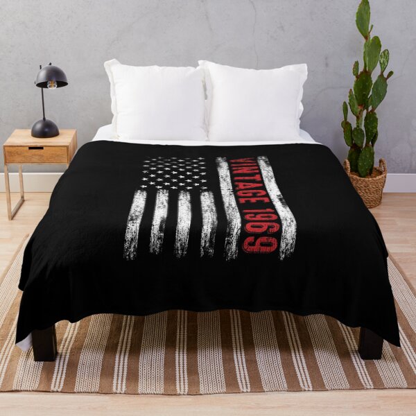 Item preview, 53rd Birthday Gifts Vintage 1969 American Flag designed and sold by MoHaCo.