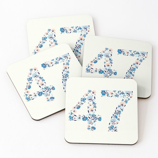 Item preview, Forty Seven - 47 Floral Font designed and sold by trendingatees.