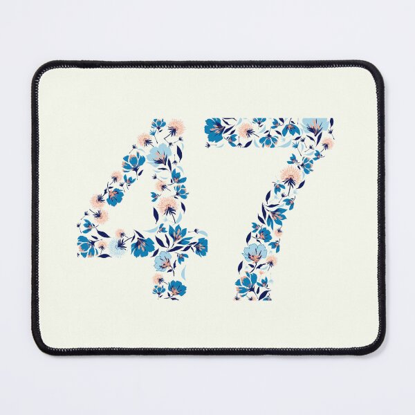 Item preview, Forty Seven - 47 Floral Font designed and sold by trendingatees.