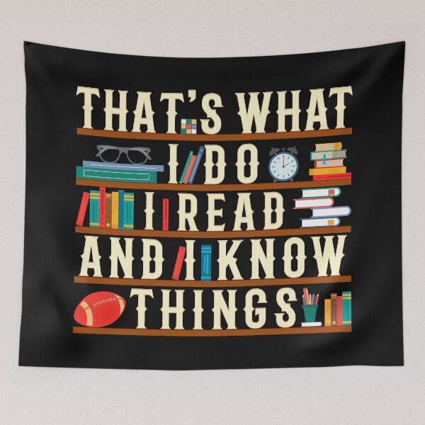 Item preview, I Read Books And I Know Things designed and sold by Yernarb.