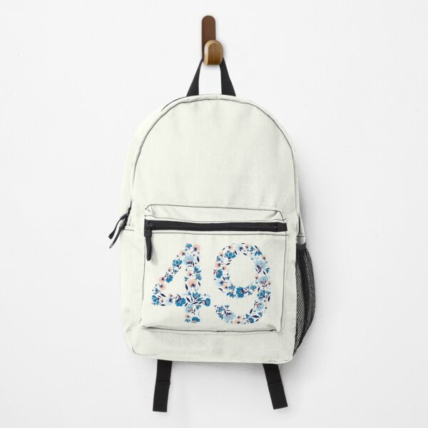 Item preview, Forty Nine - 49 Floral Font designed and sold by trendingatees.