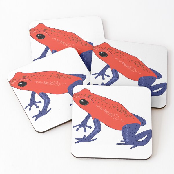 Item preview, Strawberry Poison Dart Frog designed and sold by zoocuties.