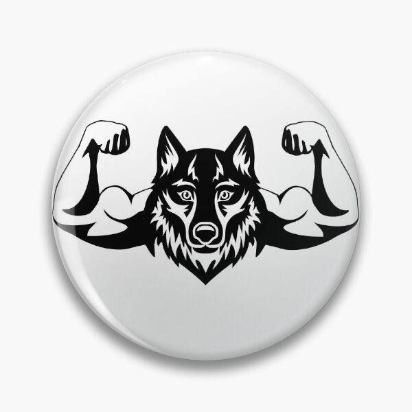 Item preview, be strong as a wolf  designed and sold by ENIGMAT-.