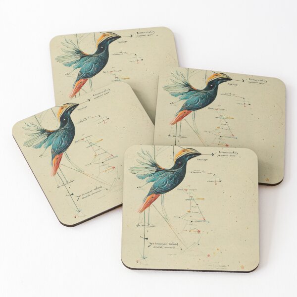 Aperçu de l'œuvre Diagramme d'oiseau créée et vendue par HmmmWoah.