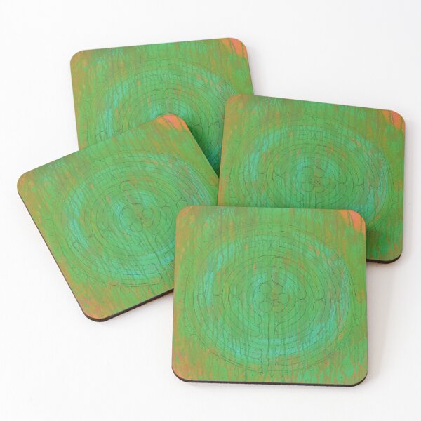 Item preview, Abstract_Veriditas Labyrinth designed and sold by Mary Ann Matthys.