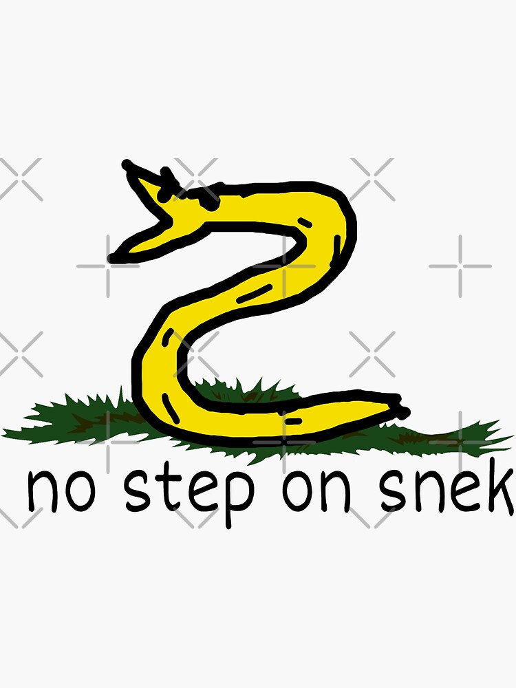 no step on snek sweatshirt