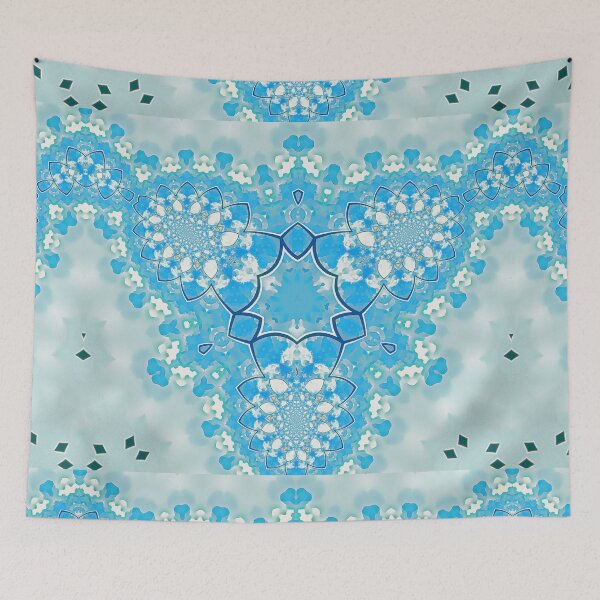 Item preview, FUNNY  PAINTING ABSTRACT SKULL CLOUDS SUMMER WATERCOLOR PATTERN designed and sold by Ralek.