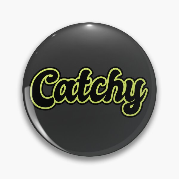 Item preview, Catchy - Black, Yellow designed and sold by Chubuter.