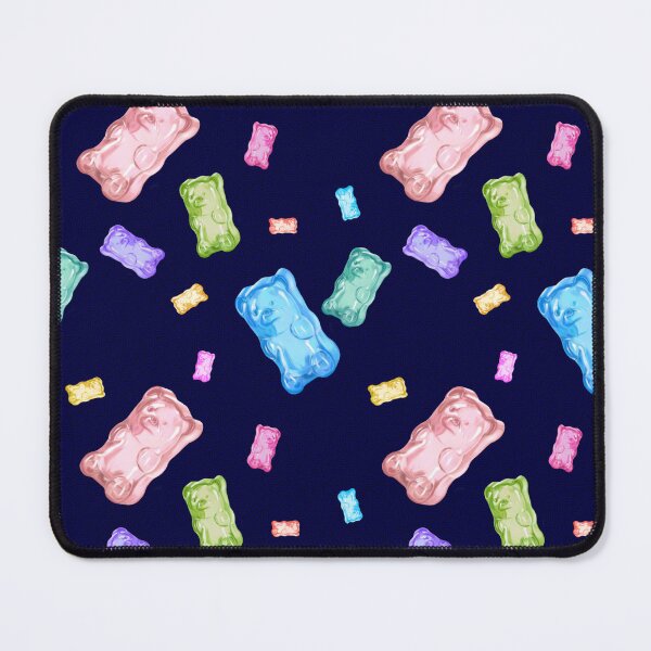 Item preview, Colorful Pop Gummy Bears Pink Blue Yellow Purple designed and sold by StudioAkubi.