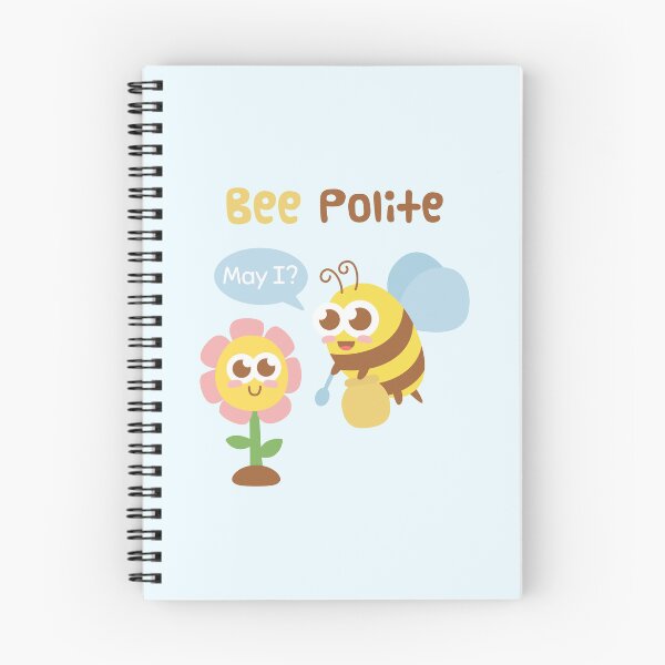 Item preview, Cute Bee And Flower Bee Polite Funny Pun designed and sold by rustydoodle.