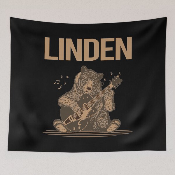 Item preview, Bear With Guitar Linden designed and sold by hurseslossb.