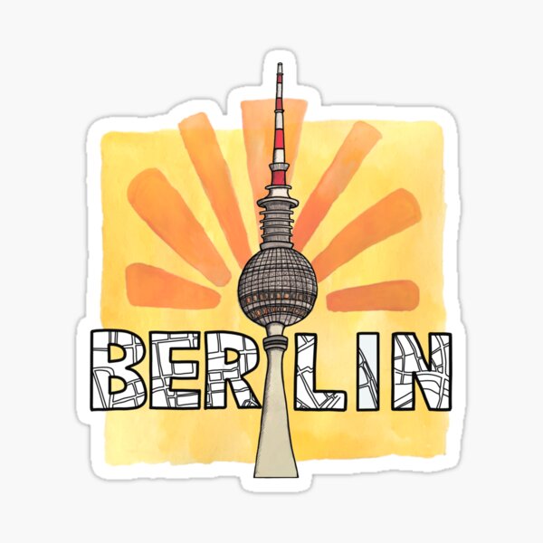 Artikel-Vorschau von Berlin Fernsehturm , designt und verkauft von ClaudiaBrueggen.