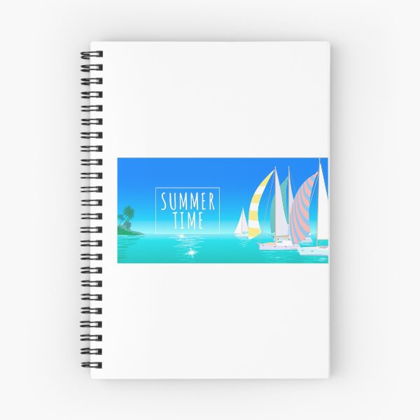 Item preview, Los yates van a la isla tropical. designed and sold by LuckyStep.