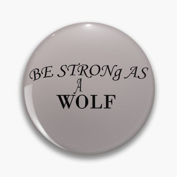 Item preview, Be strong as a Wolf t-shirt designed and sold by Ami Ne.