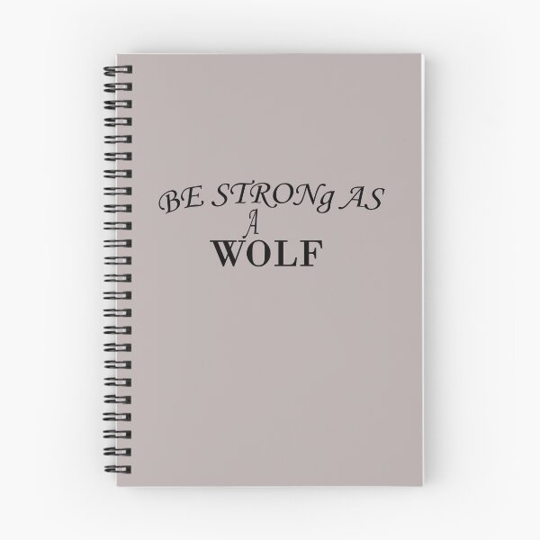 Item preview, Be strong as a Wolf t-shirt designed and sold by Ami Ne.