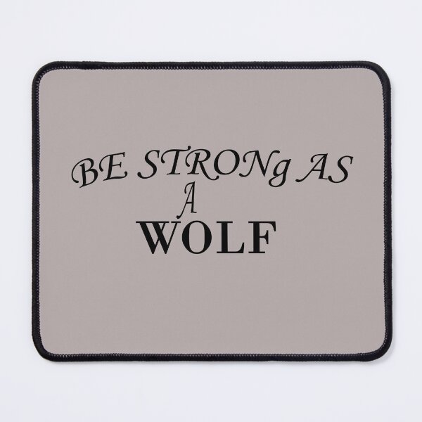Item preview, Be strong as a Wolf t-shirt designed and sold by Ami Ne.
