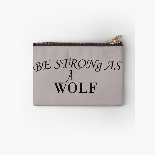 Item preview, Be strong as a Wolf t-shirt designed and sold by Ami Ne.