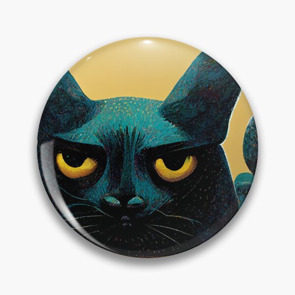 Item preview, Portrait of a cat designed and sold by SalogwynLifeArt.
