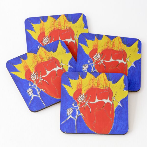 Item preview, Unless a Grain of Wheat Falls_Illuminated Heart designed and sold by Mary Ann Matthys.