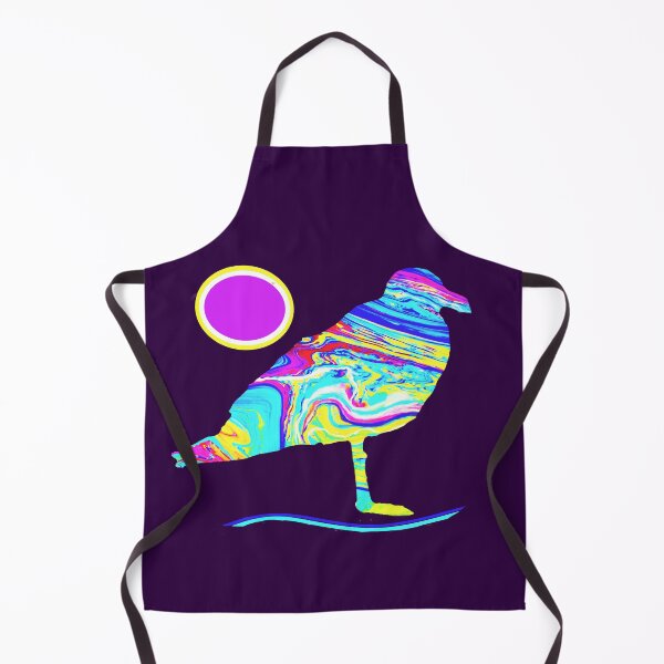 Item preview, PSYCHEDELIC SEAGULL AMETHYST SUNSET designed and sold by THE AMERICAN TEEVANGELIST.