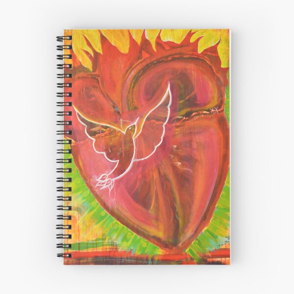 Item preview, Prayer of the Heart_Illuminated Heart designed and sold by Mary Ann Matthys.