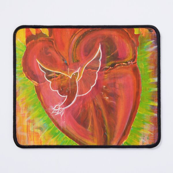 Item preview, Prayer of the Heart_Illuminated Heart designed and sold by Mary Ann Matthys.