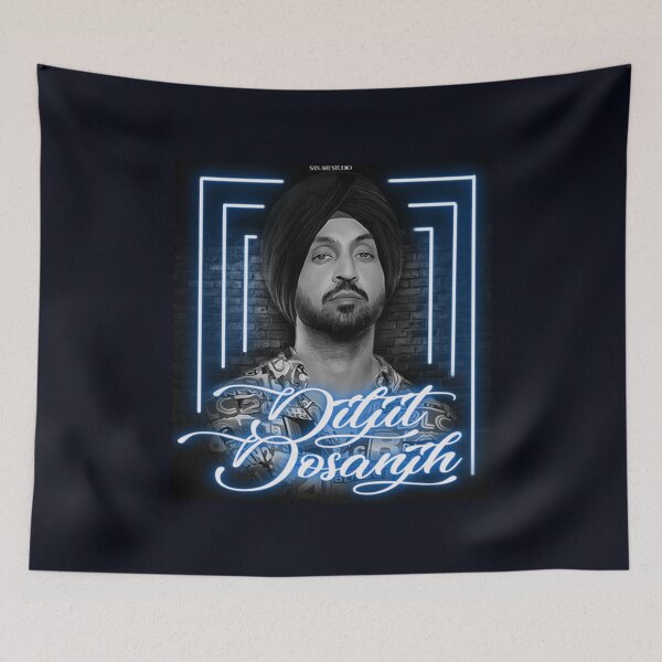 Item preview, Diljit Dosanjh artwork        designed and sold by ShopnewDesigned.