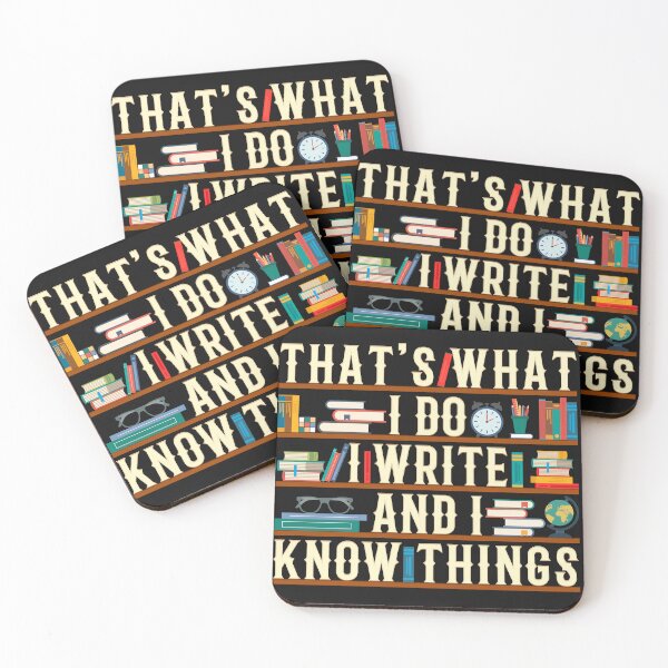 Item preview, I Write and I Know Things designed and sold by Yernarb.