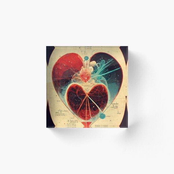 Item preview, Heart Diagram designed and sold by HmmmWoah.