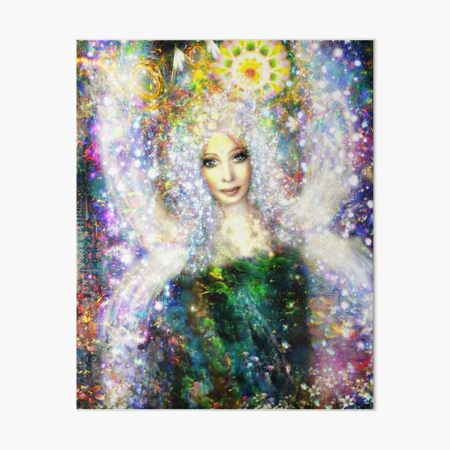 Mysterious fairy dust - glitter magic Art Board Print by Xarah