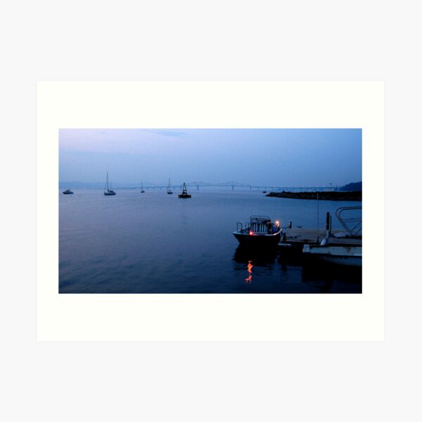 Tappan Zee Twilight Art Print