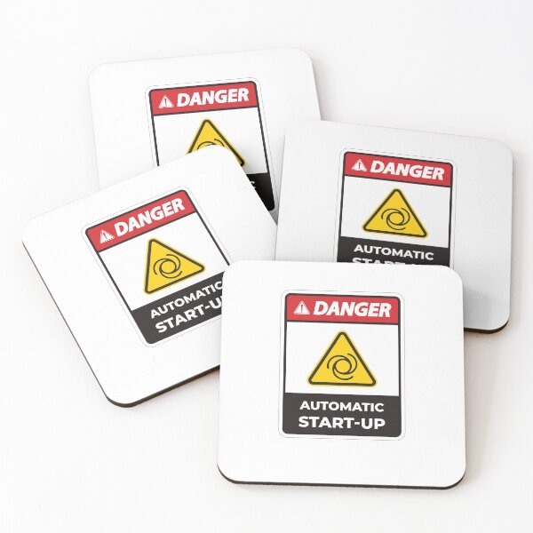 Item preview, hazard danger, automatic start-up designed and sold by Mqyou.