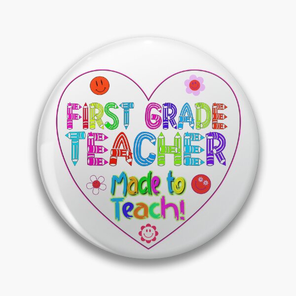 Item preview, First Grade Teacher Made to Teach Born Educator designed and sold by captainpeter.
